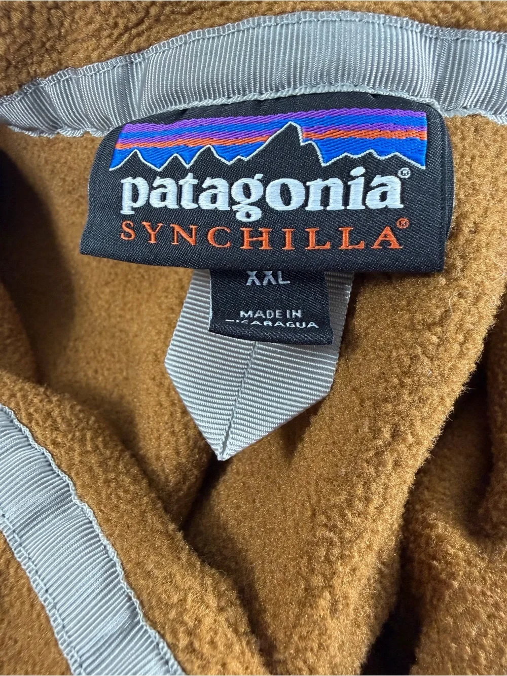 Patagonia‎ Synchilla Snap-T Fleece Vest XXL Colorblock Gorpcore Outdoor
